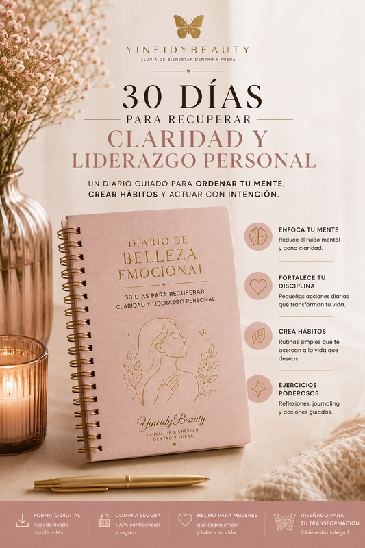 Diario de Belleza Emocional | 30 días para recuperar claridad y liderazgo personal